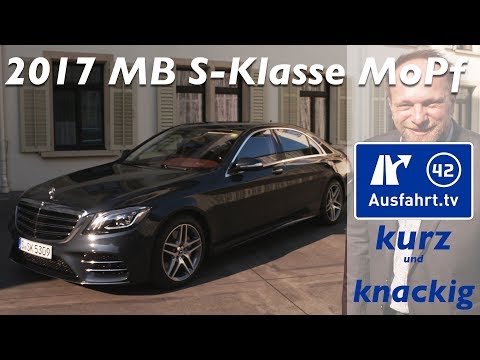 2017 Mercedes-Benz S-Klasse Mopf (W/V222) - Ausfahrt.tv Kurz und Knackig [4K]
