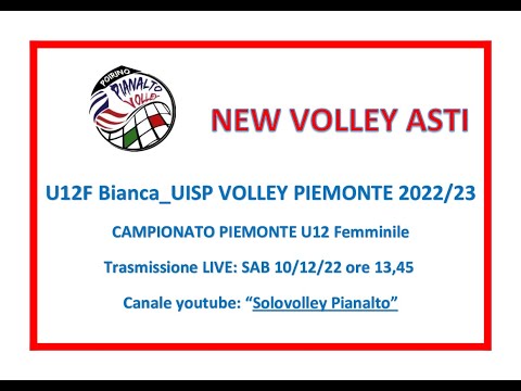 PIANALTO POIRINO U12F Bianca_-NEW VOLLEY ASTI _UISP VOLLEY PIEMONTE Campionato 2022/23 Under 12 Femm