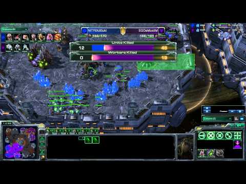 SC2 Replay 47 -- NITRIXdSuki [Z] v EGDeMusliM [T] on Antiga Shipyard, Match 1 of 3