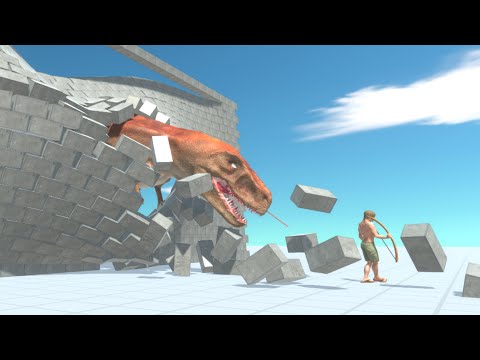 WALL TREX vs EVERY UNIT - Animal Revolt Battle Simulator