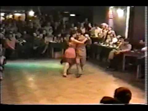  Javier Rodriguez  and  Geraldine Rojas  are  dancing  to  the  tango  "  Yuyo Brujo  "