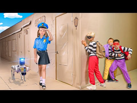 Nastya and Friends in a Police Chase, Episode 3