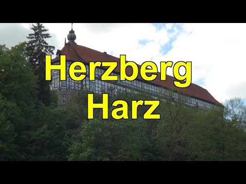 HARZ ! Herzberg/Harz in Niedersachsen * Kleines Harzstädtchen m. Welfenschloss per Video * VlogHarz