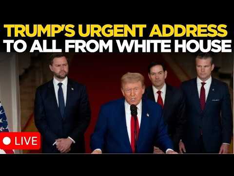 Donald Trump LIVE: Trump's Stunning Announcement | Trump Latest News LIVE | US News | White House