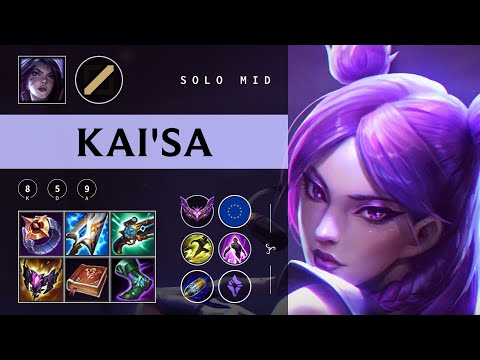 Kai'Sa Mid vs Katarina - EUW Master Patch 25.24