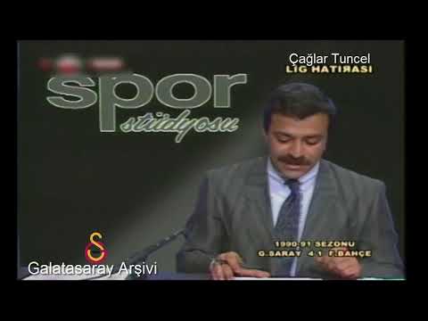 1990 1991 Galatasaray Fenerbahçe 4-1 (Klas Goller) 28.Hafta Maçı