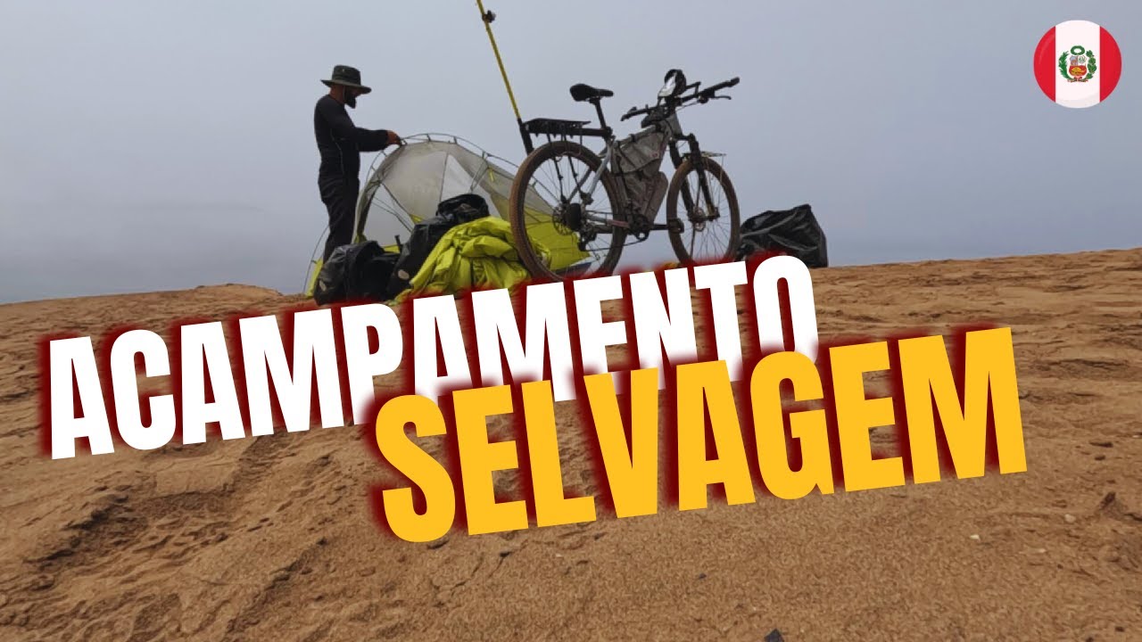 É assim que se faz UM ACAMPAMENTO IMPROVISADO #cicloturismo