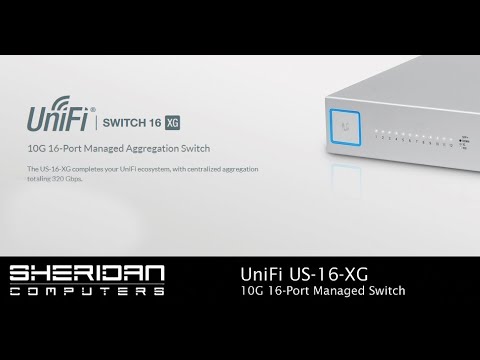 UniFi US-16-XG 10GbE Managed Switch