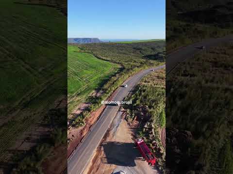 Divisa Bahia com Tocantins. Descendo a serra sentido a Taguatinga Tocantins