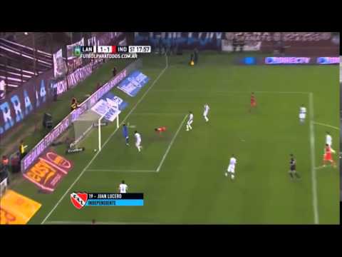 Golazo de lucero independiente 1 lanus 1