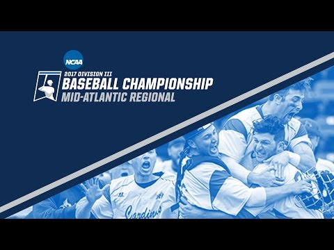 2017 NCAA DIII Baseball Mid-Atlantic Regional - GAME 15 (Championship)
