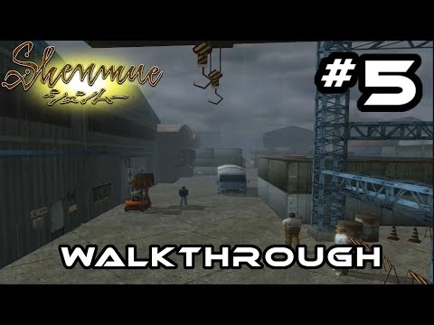 Shenmue I Gameplay Walkthrough I Part 5 - The Hunt For Warehouse 8 I PS4 Pro