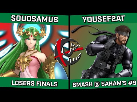 Soudsamus (Palutena) vs Yousef2AT (Snake) - Smash @ Saham's #9 - Losers Finals