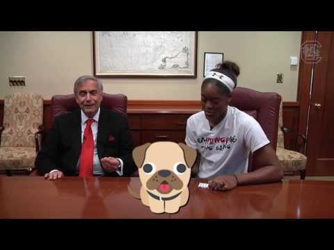 Kaela Davis Bean Boozled - Dr. Harris Pastides