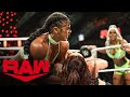 Bianca Belair Jade Cargill Overcome Unholy Union In Title Match Raw Highlights Sept 9 2024