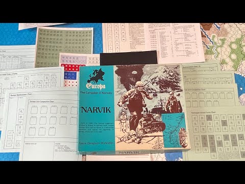 Narvik: The Campaign in Norway, 1940 (GDW) - (Re)Unboxing and Overview
