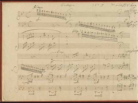 Beethoven - Fantasia in G Minor.