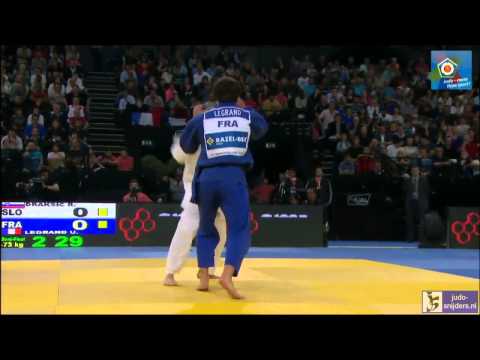 Judo 2014 European Championships Montpellier: Draksic (SLO) - Legrand (FRA) [-73kg] semi-final