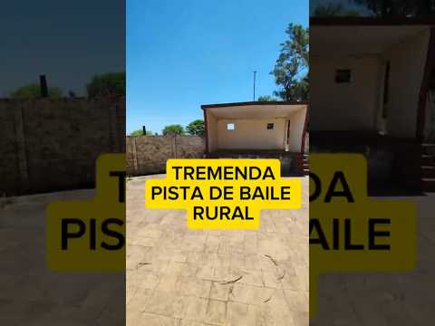 Pista de Baile Rural.Colonia Maunier Sur. Cordoba  #bicicleta #cicloturismo #rural #historia