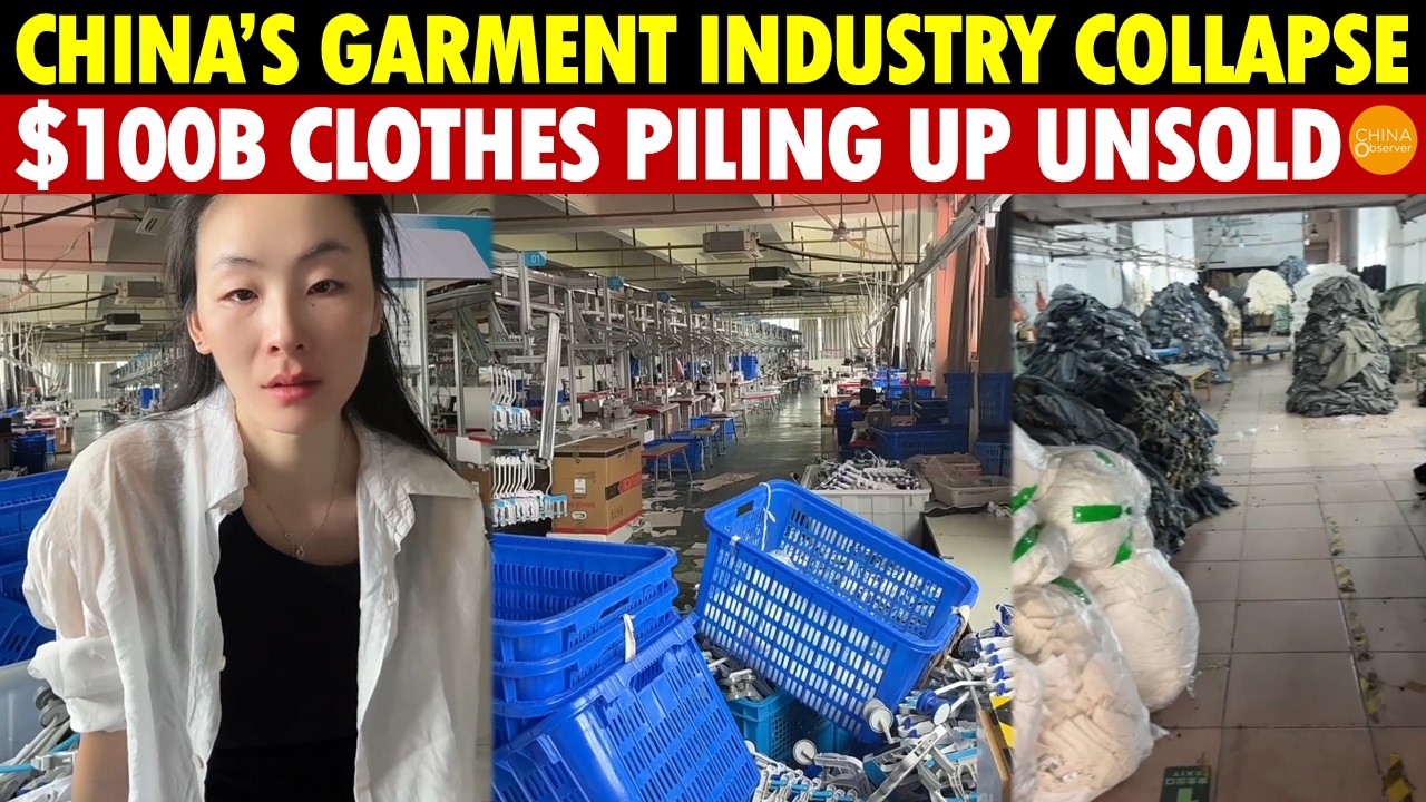 China’s Denim Capital Burns As Garment Industry Collapses: $100B Clothes Unsold, 90% Return Rate