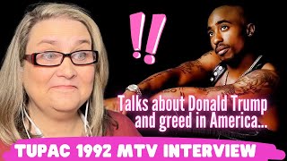 Passionate Insights: 2Pac's 1992 Interview on Greed & Donald Trump #RetrotoMetroReactions