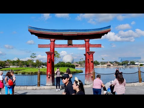 EPCOT World Showcase 2026 Beautiful Day Walkthrough Tour in 4K | Walt Disney World January 2026