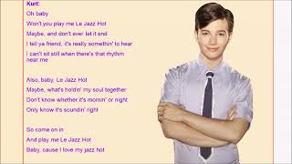 Le Jazz Hot Glee Lyrics