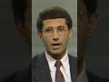 Dr Anthony Fauci Discussing The AIDS Epidemic On PBS NewsHour In 1985