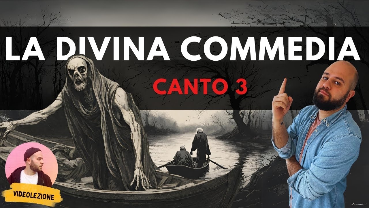 Dante - DIVINA COMMEDIA - Canto 3 INFERNO (riassunto e spiegazione)