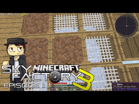 SKYFACTORY 3 | GETTING STARTED! | Episode 1 (MODDED SKYBLOCK MINECRAFT GAMEPLAY)