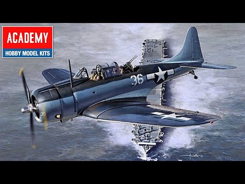 Full video build Academy 1/48 SBD-5 Dauntless