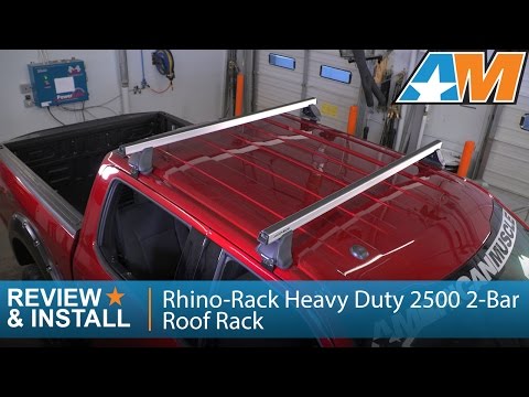 2015-2017 F-150 Rhino-Rack Heavy Duty 2500 2-Bar Roof Rack (SuperCrew) Review & Install