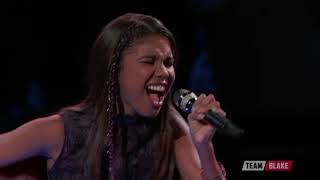 The Voice 2017 Aliyah Moulden   Live Playoffs  &#39;Mercy&#39;