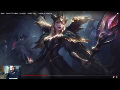 New Coven 2020 Skins REACTION! Morgana LeBlanc Zyra - League of Legends
