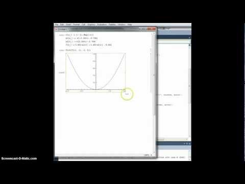 Neural Network Tutorial - Ch. 10.3 Example: Parabola fitting