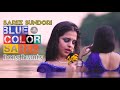Saree Sundari Naree Feat Bong Beauty Blue Color Saree No 1 Full HD 2021
