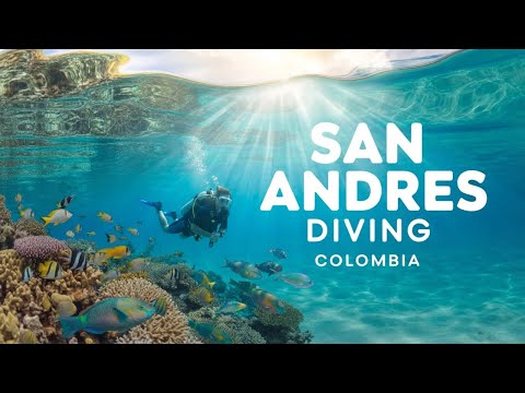 Coral Diving San Andres, Colombia