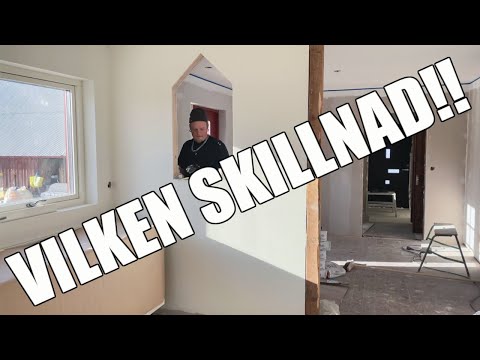 Målat färdigt nästan HELA huset ||Birket - Del 103