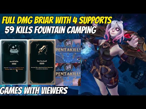 59 Kills?! 😭 The Craziest ARAM Mayhem Game Yet! Briar + 4 Supports = UNSTOPPABLE