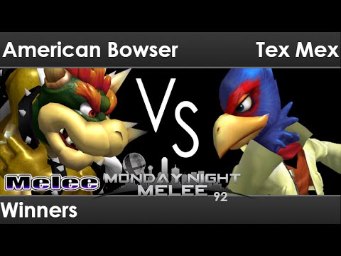 MNM 92 - SS | American Bowser (Bowser) vs Tex-Mex (Falco) Winners - Melee