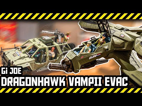 DragonHawk VampII Evac - A Gi Joe action figure movie