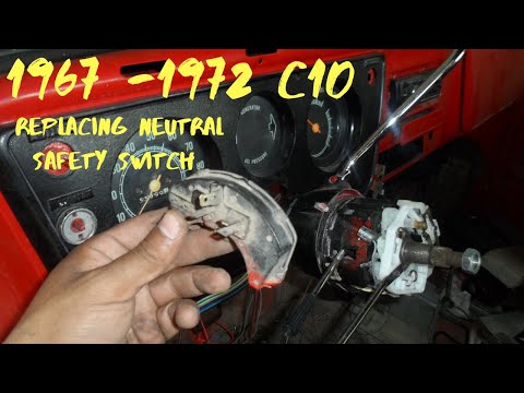 Replacing neutral safety switch on a c10