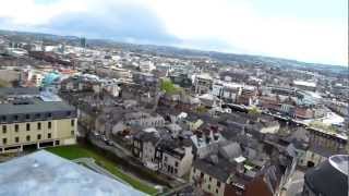 preview picture of video 'Panoramic view of Cork city from Shandon Tower'