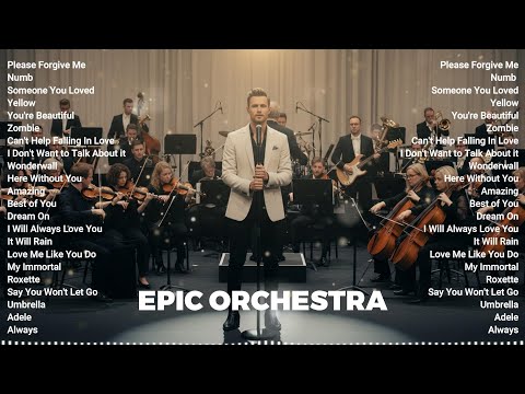 Metallica, Bon Jovi, Linkin Park, Coldplay, Bryan Adams - Epic Orchestral Covers of Rock & Pop Hits