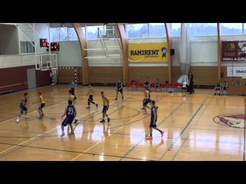 EYBL U17, KK HITO/Jõhvi U18 - BS Jurmala, II veerand, 16.01.2015, Jõhvi