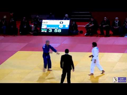Judo 2013 Grand Slam Paris: Shukvani (GEO) - Milous (FRA) [-60kg] rep