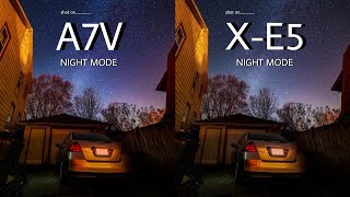 Sony A7V VS Fujifilm X-E5 | NIGHT MODE | Camera Test 