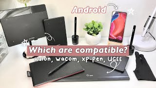 Which Pen Tablets are Compatible with Android Phone? (Huion, Wacom, XP Pen or UGEE) ❤︎ Emmy Lou