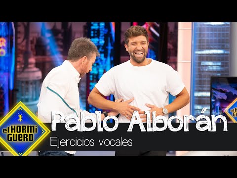 Pablo Alborán deja alucinando a Pablo Motos con sus ejercicios vocales - El Hormiguero