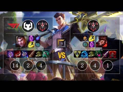 T1 Burdol Jayce vs Wukong Top - KR GrandMaster Patch 10.11